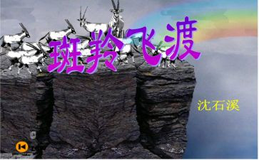 斑羚飞渡羊的读后感模板6篇