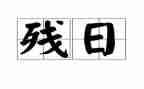 助残日宣传活动总结7篇