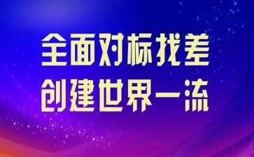 对标活动总结报告参考5篇