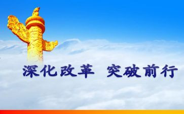 改革的心得体会模板8篇