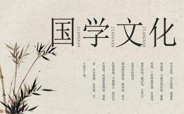 《国学》读后感500字5篇