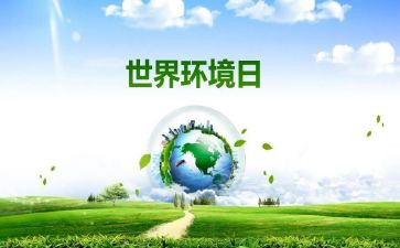 65环境日活动总结6篇