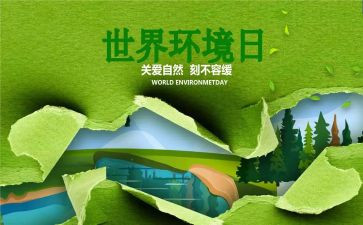 2024年环境日活动方案推荐7篇