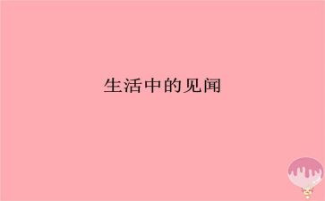 我的见闻作文500字8篇