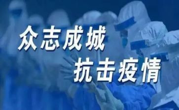 抗疫情个人总结5篇