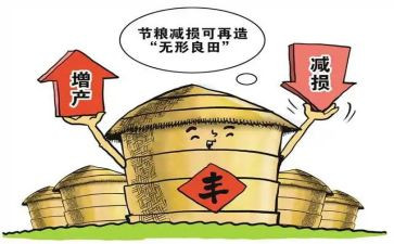 节约粮食节约水心得体会6篇