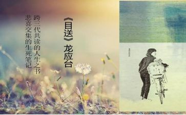 读《目送》心得体会5篇