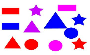 对印的图形美术教案5篇