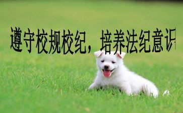 遵守校纪校规讲话稿6篇