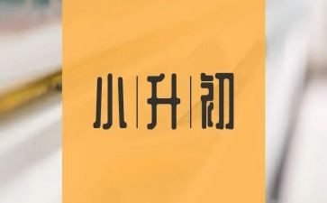 小升初作文优秀8篇