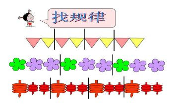 找规律大班数学教案5篇